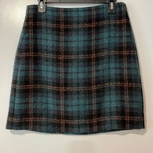 Loft Outlet plaid skirt